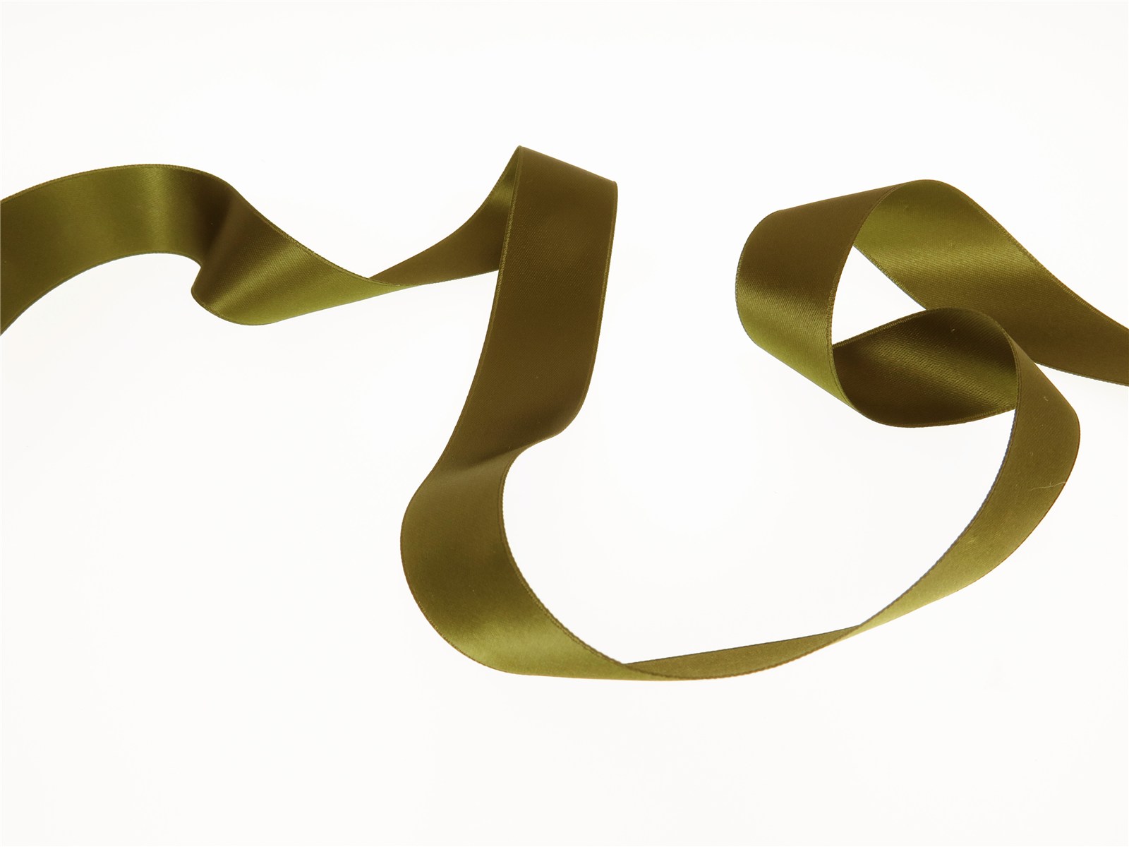 Double Face Satin Ribbon - Plain - 874 Savanne - 25 mm