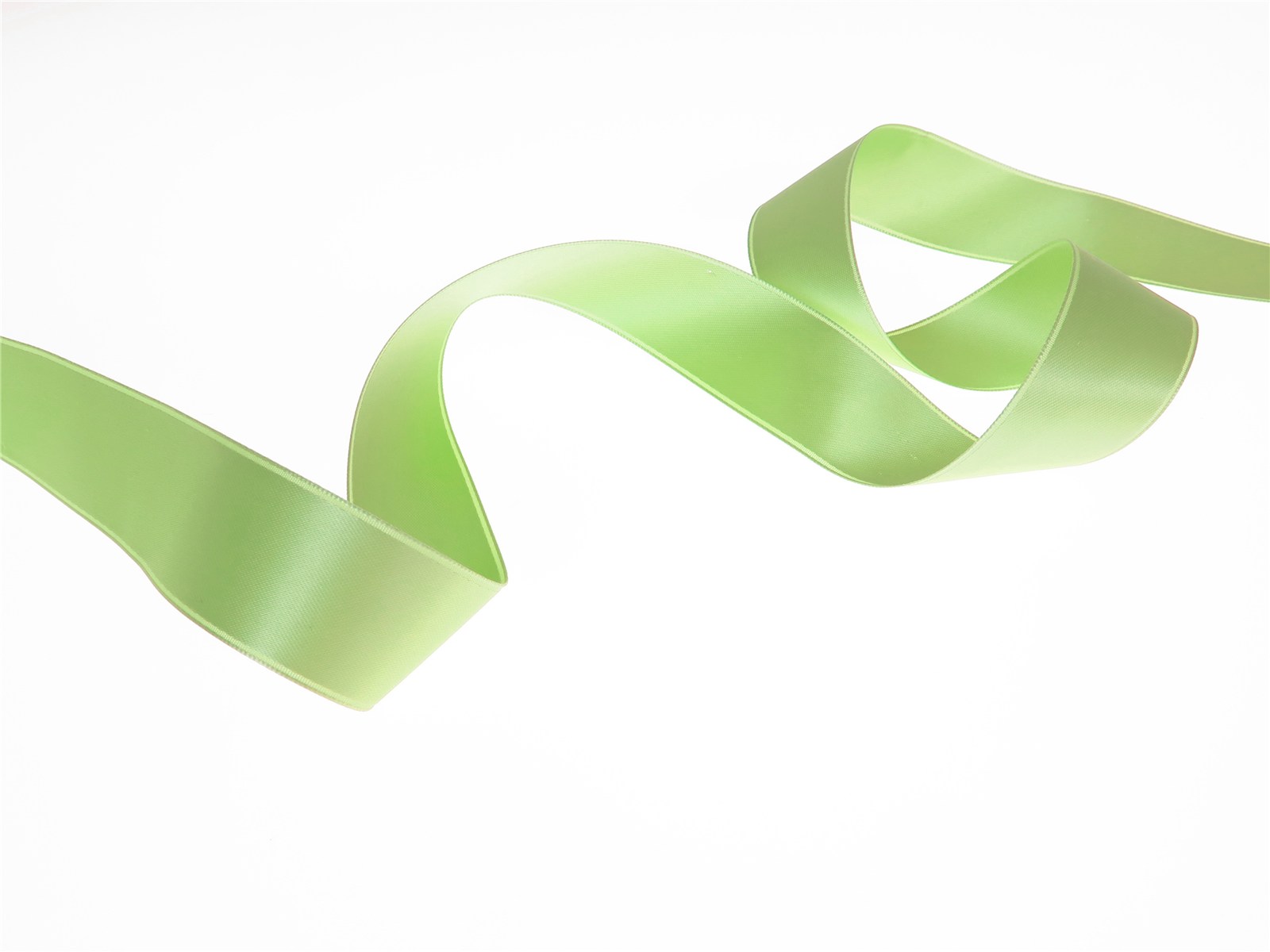 Double Face Satin Ribbon - Plain - 804 Grass - 25 mm