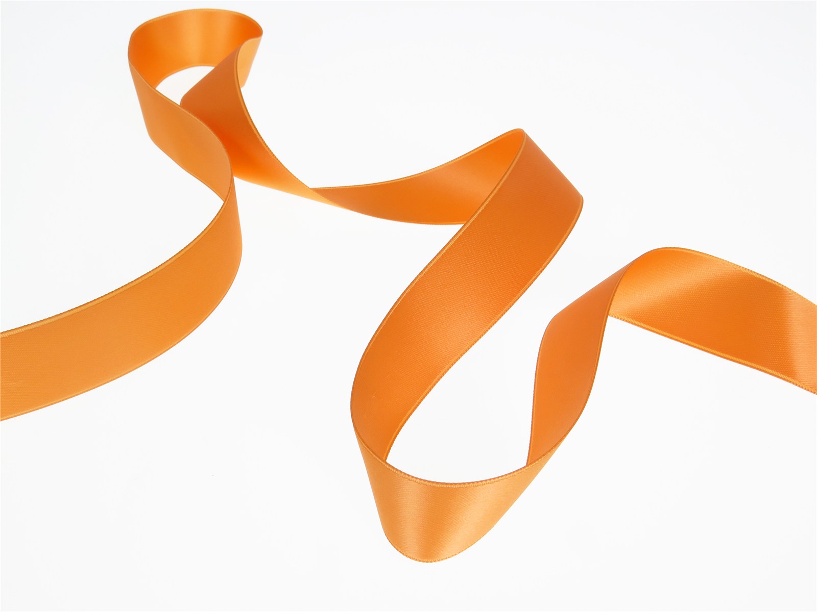 Double Face Satin Ribbon - Plain - 105 Pfirsich - 25 mm