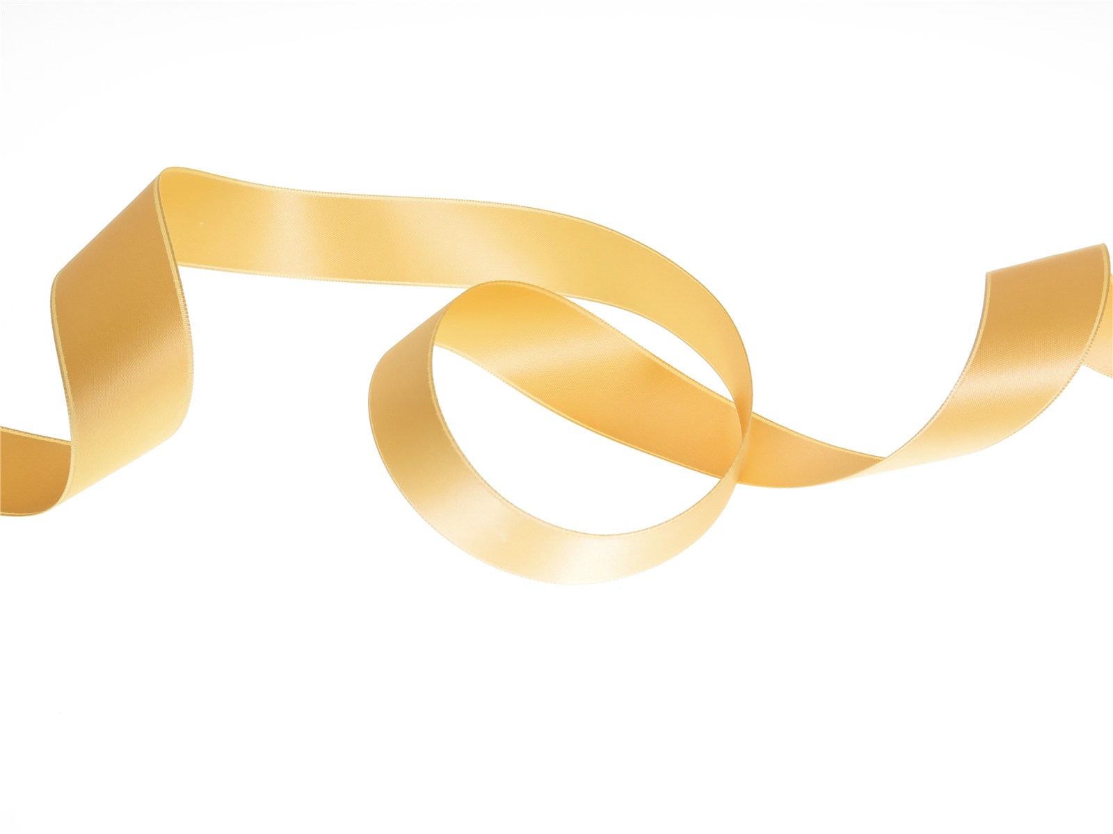 Double Face Satin Ribbon - Plain - 99 Lachs - 25 mm