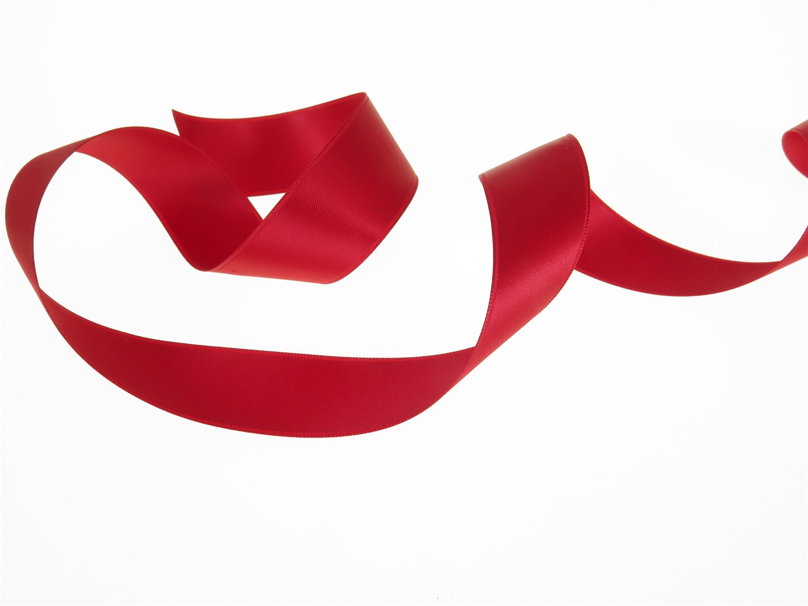 Double Face Satin Ribbon - Plain - 41 Cardinal - 25 mm