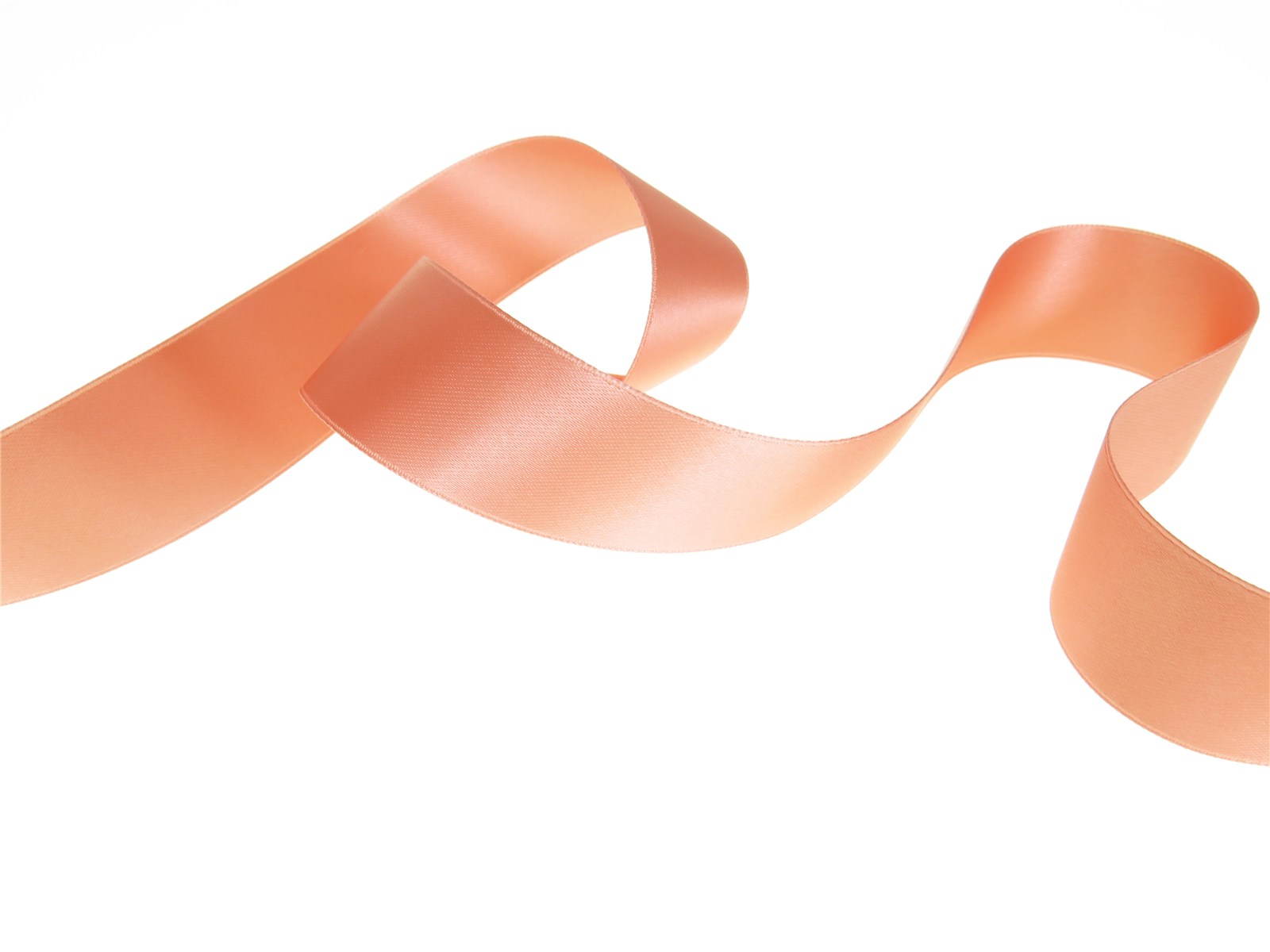 Double Face Satin Ribbon - Plain - 81 Woodrose - 25 mm