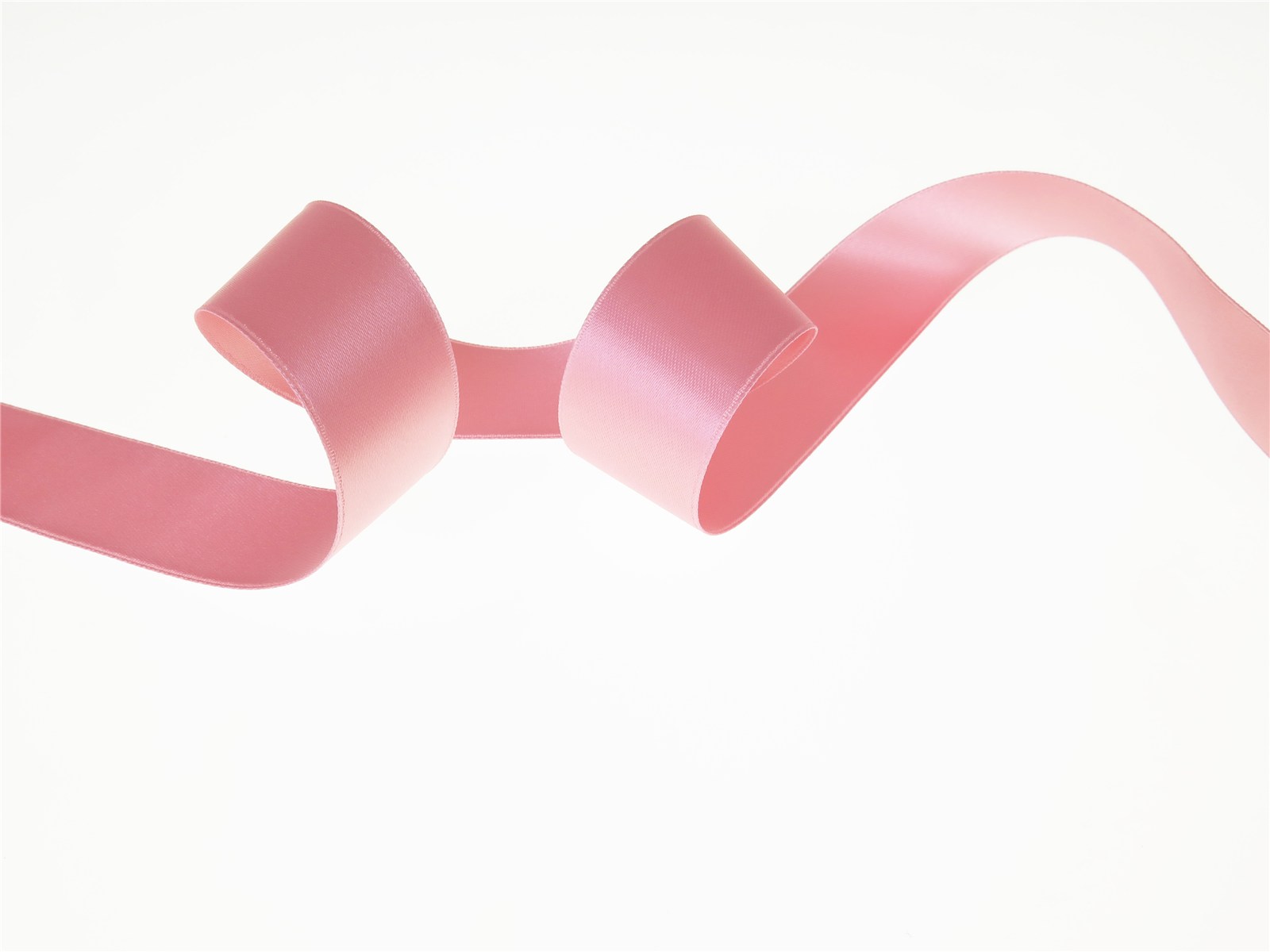 Double Face Satin Ribbon - Plain - 15 Blush - 25 mm