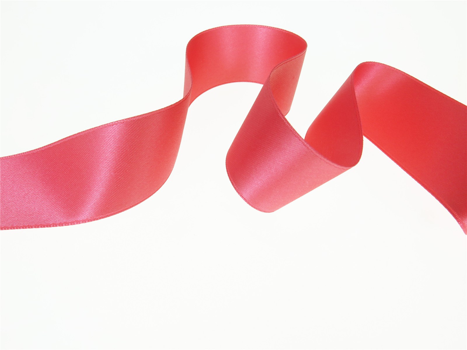 Double Face Satin Ribbon - Plain - 273 Rose Mauve - 25 mm