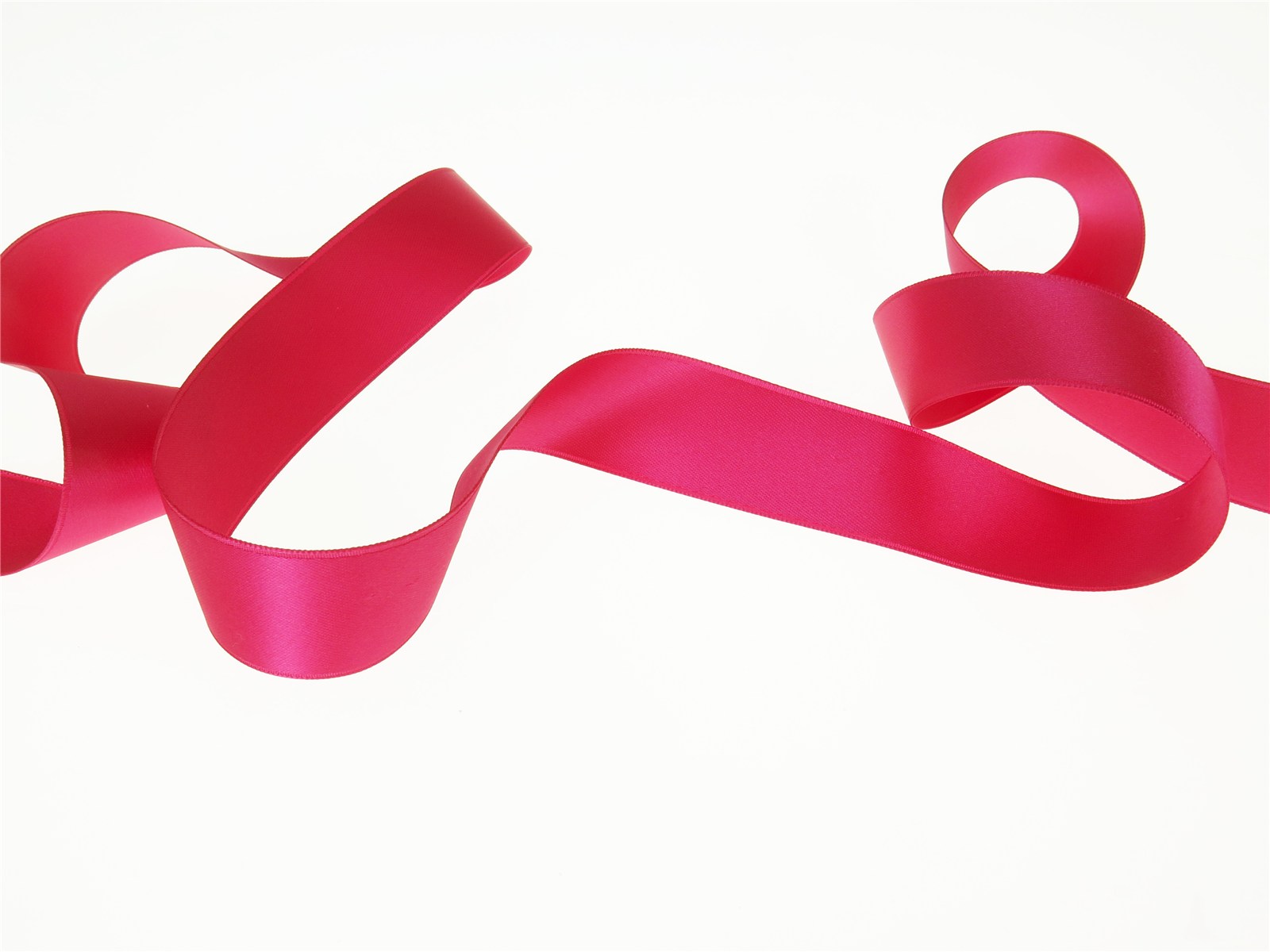 Double Face Satin Ribbon - Plain - 82 Butterfly - 25 mm