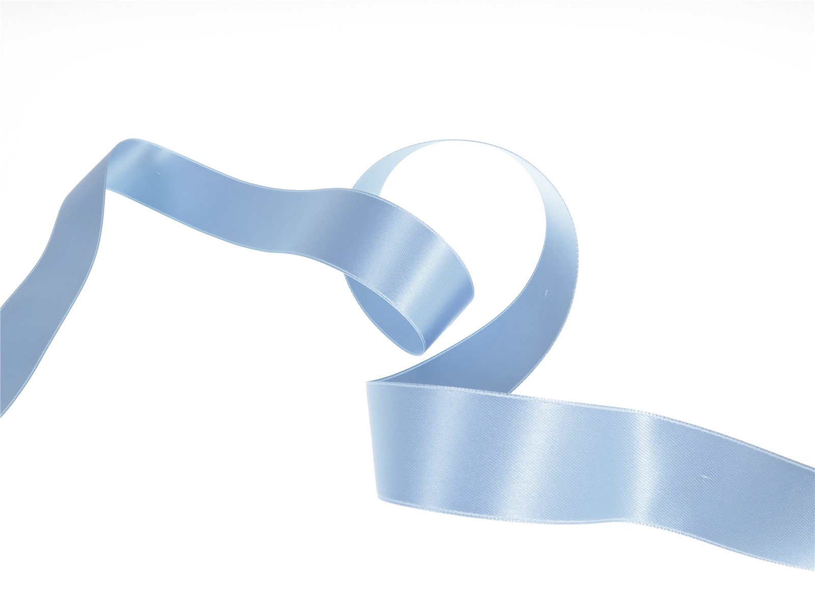 Double Face Satin Ribbon - Plain - 87 Copen - 25 mm