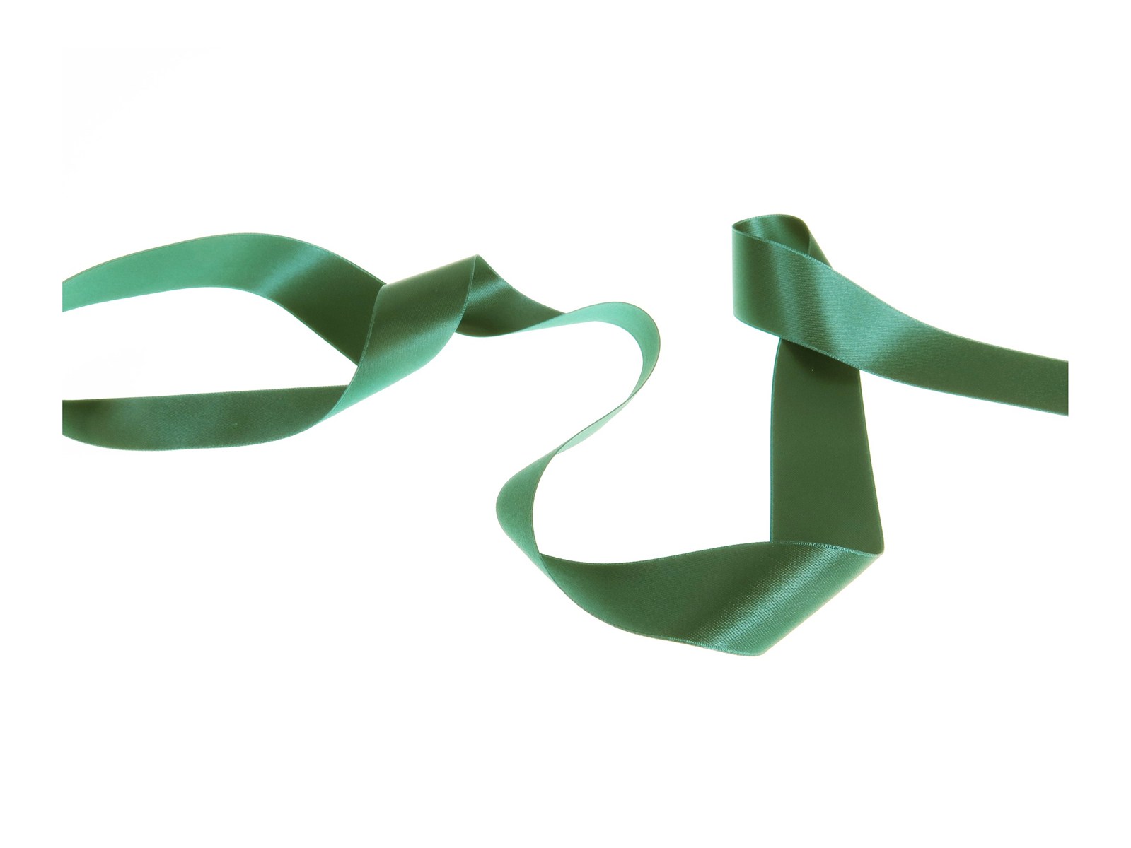 Double Face Satin Ribbon - Plain - 94 Billard - 25 mm