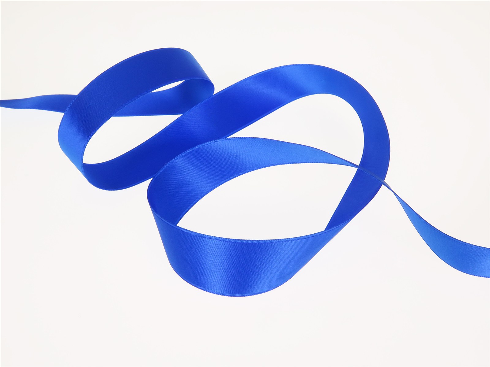 Double Face Satin Ribbon - Plain - 89 Blue - 25 mm