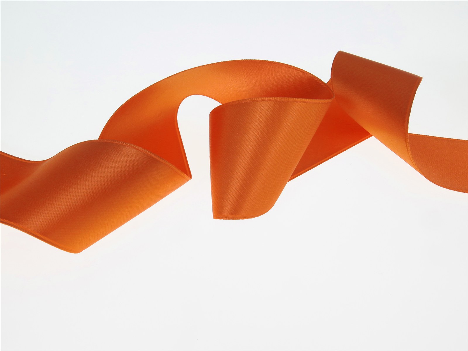 Double Face Satin Ribbon - Plain - 47 Copper - 40 mm