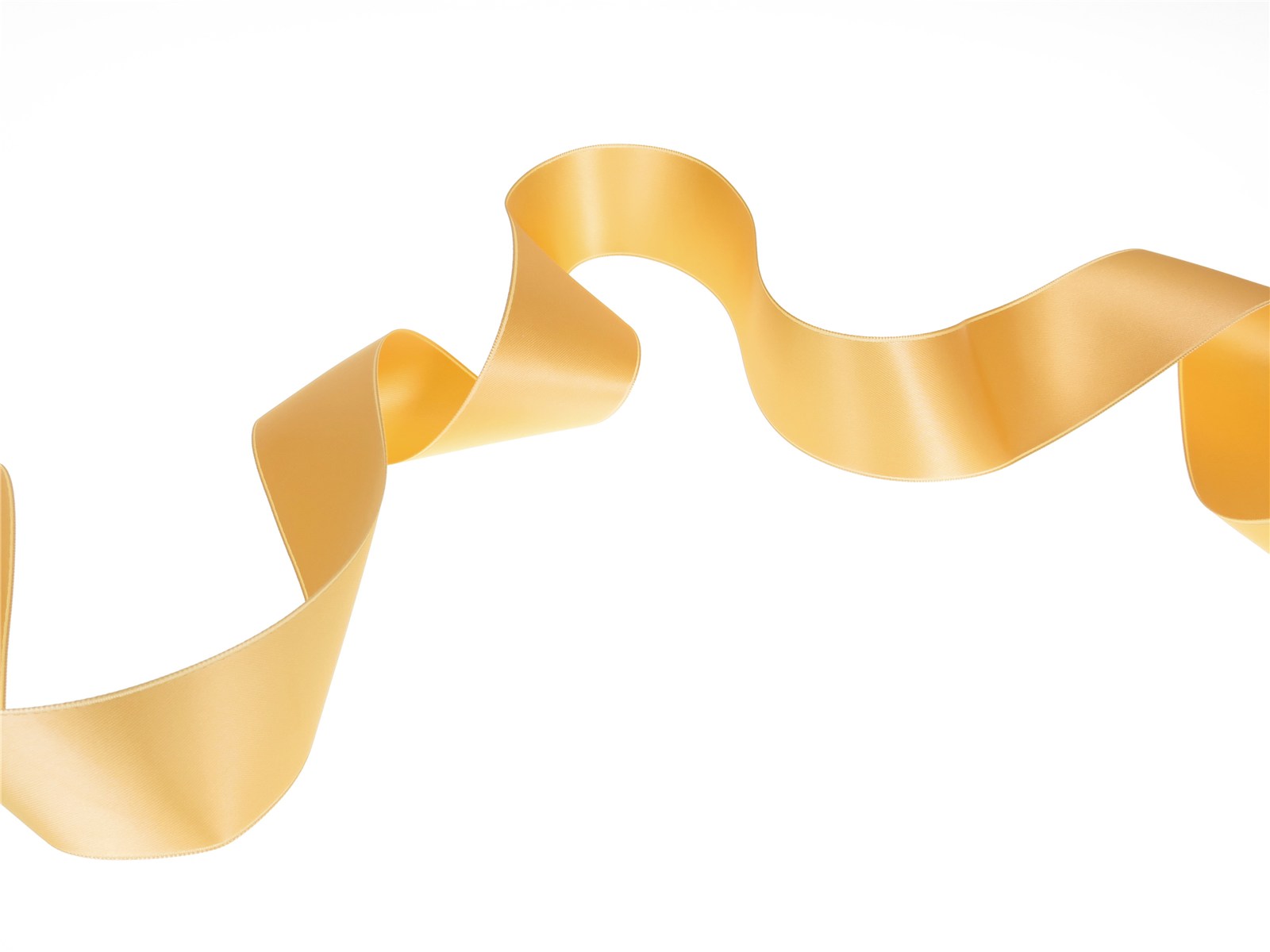 Double Face Satin Ribbon - Plain - 99 Lachs - 40 mm