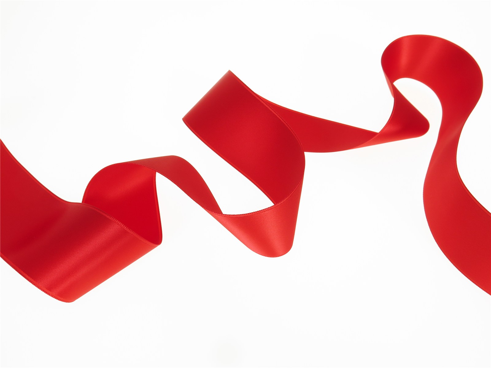 Double Face Satin Ribbon - Plain - 20 Rouge - 40 mm