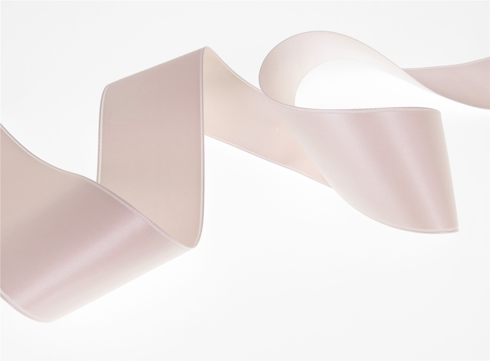 Double Face Satin Ribbon - Plain - 04 Rose - 40 mm