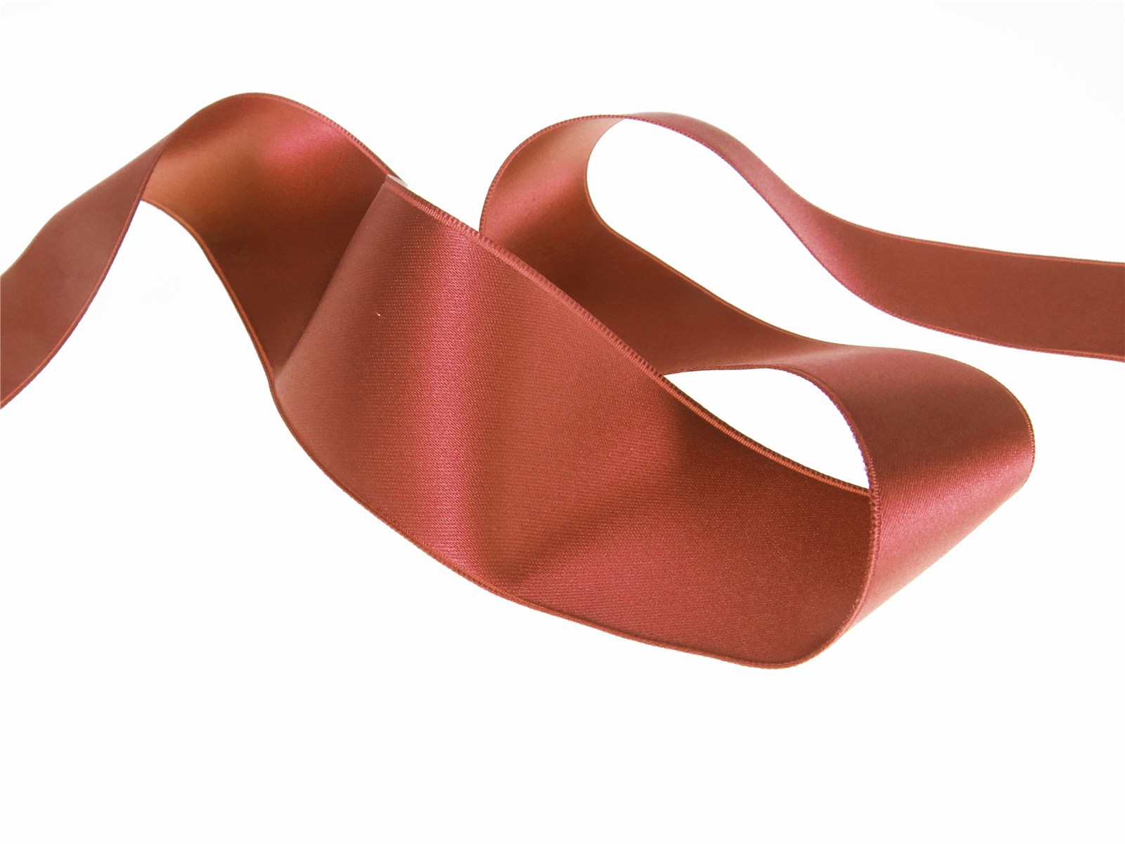 Double Face Satin Ribbon - Plain - 267 Alt Rosa - 40 mm