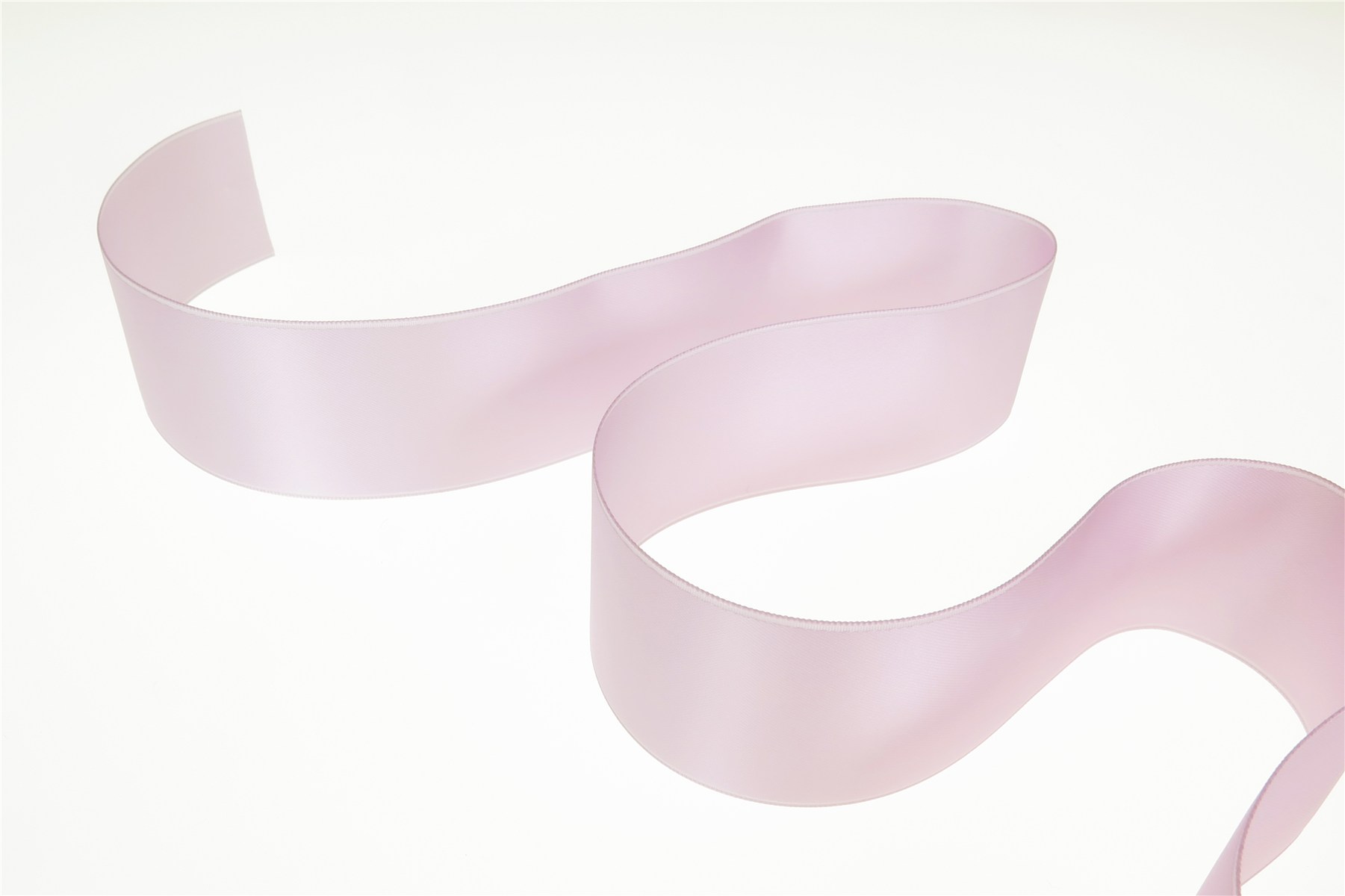Double Face Satin Ribbon - Plain - 13 Lilas Clair - 40 mm