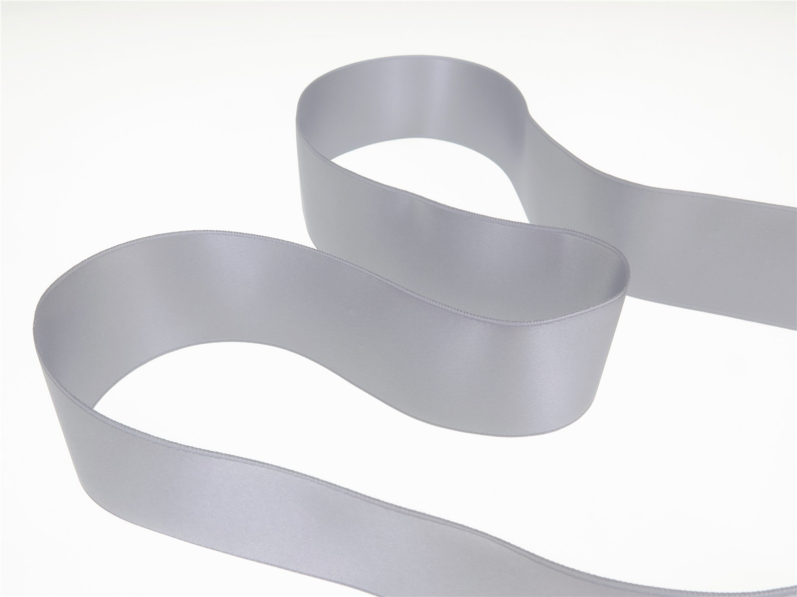 Double Face Satin Ribbon - Plain - 574 Dusty Blue - 40 mm