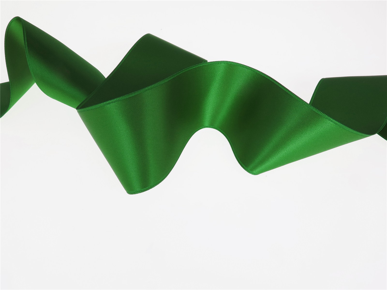 Double Face Satin Ribbon - Plain - 861 Gazon - 50 mm