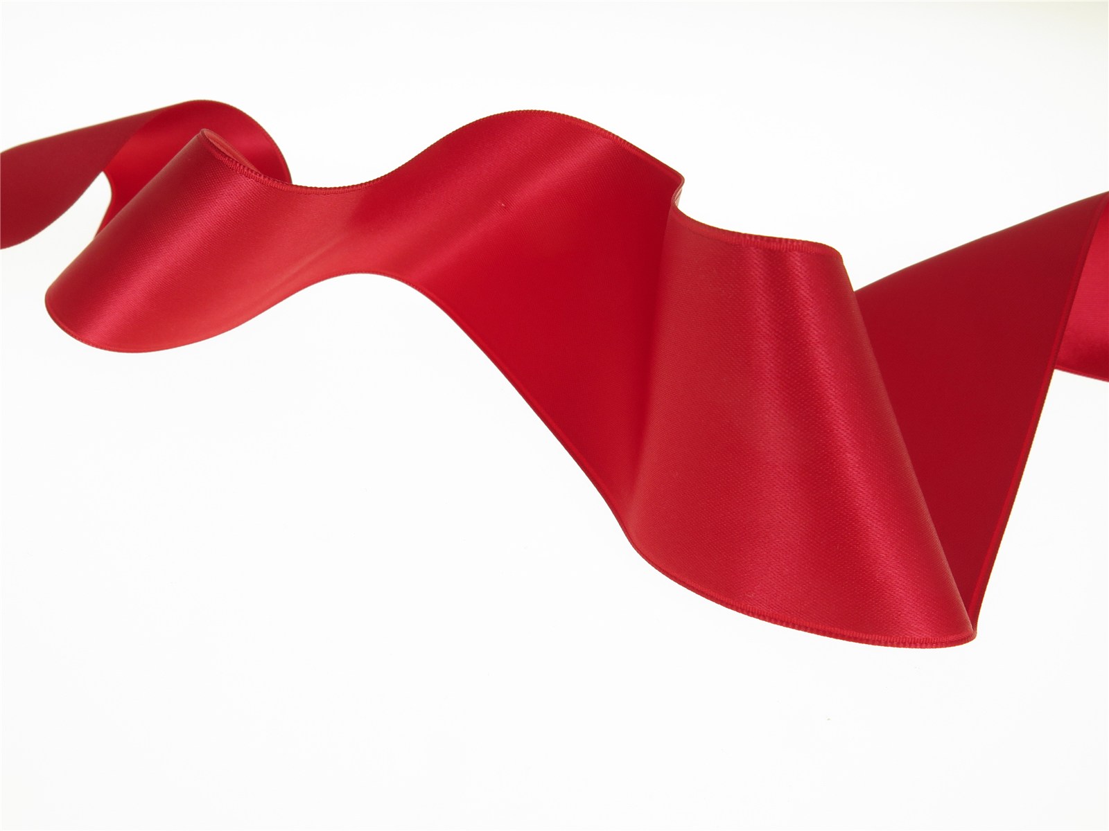 Double Face Satin Ribbon - Plain - 41 Cardinal - 50 mm