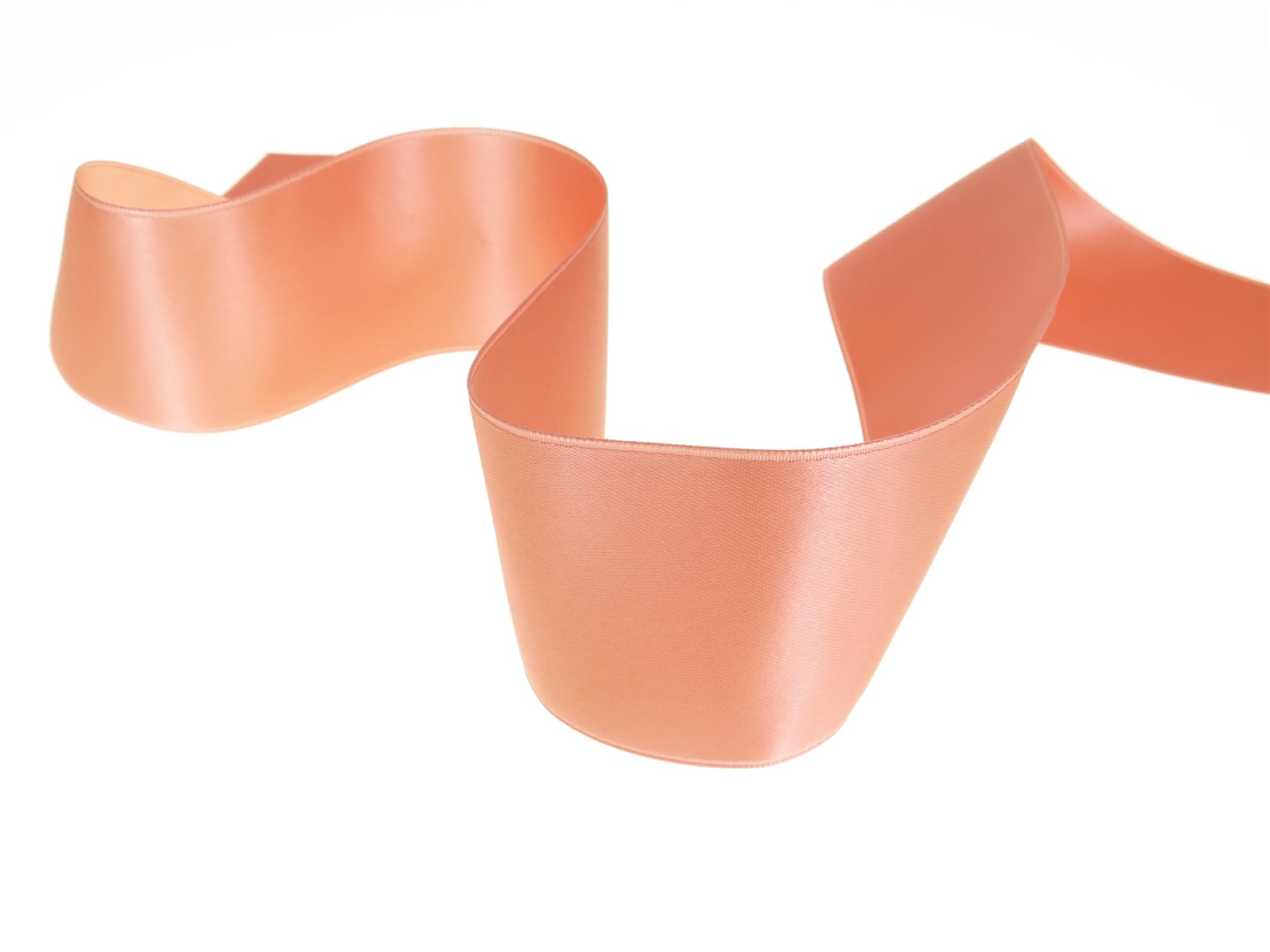 Double Face Satin Ribbon - Plain - 81 Woodrose - 50 mm