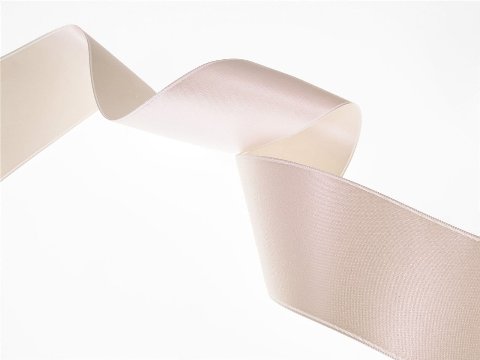 Double Face Satin Ribbon - Plain - 04 Rose - 50 mm