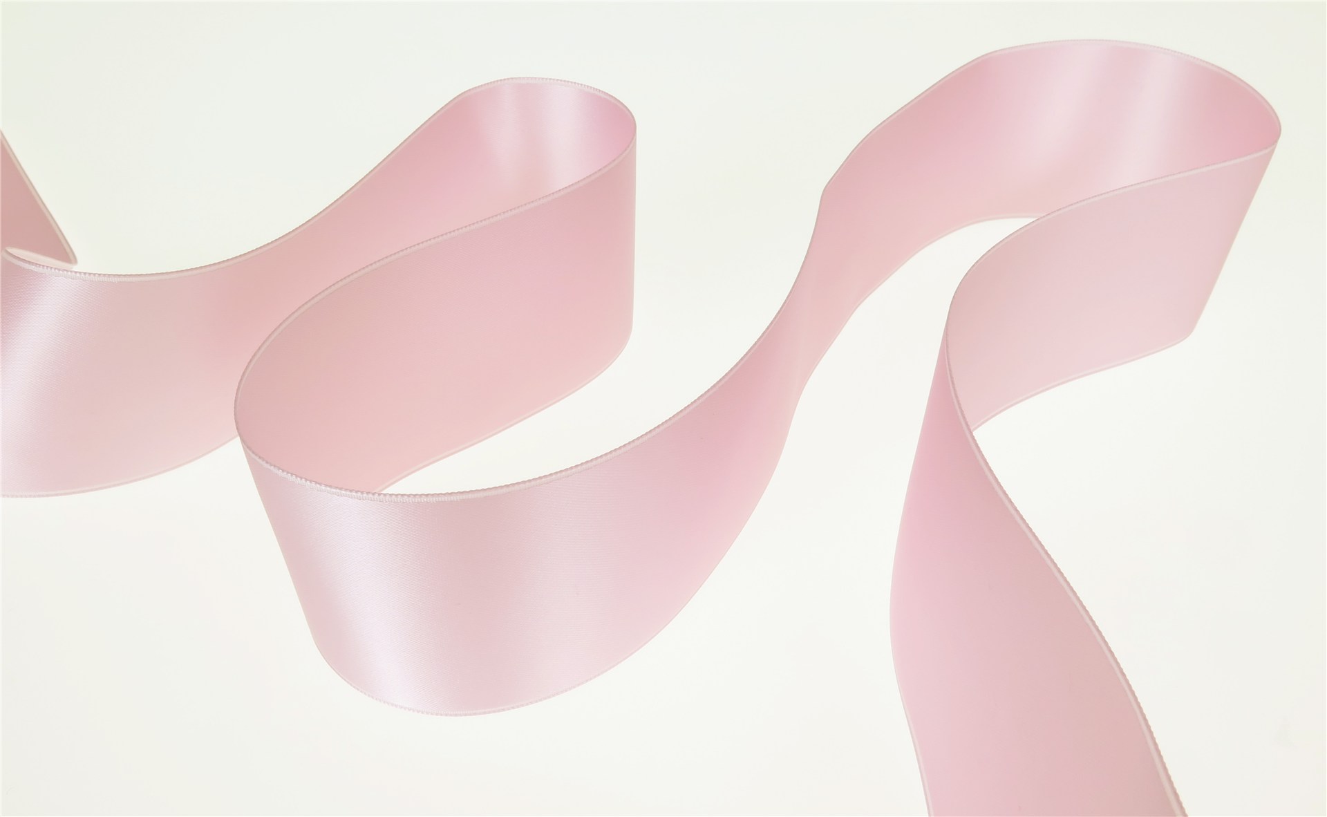 Double Face Satin Ribbon - Plain - 225 Almond Blossom - 50 mm