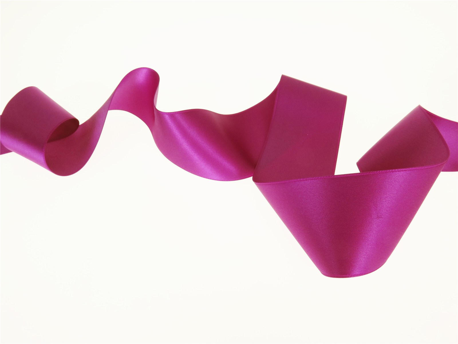Double Face Satin Ribbon - Plain - 19 Purple - 50 mm