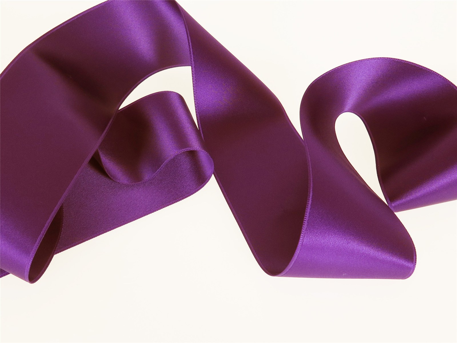 Double Face Satin Ribbon - Plain - 52 Eveque - 50 mm