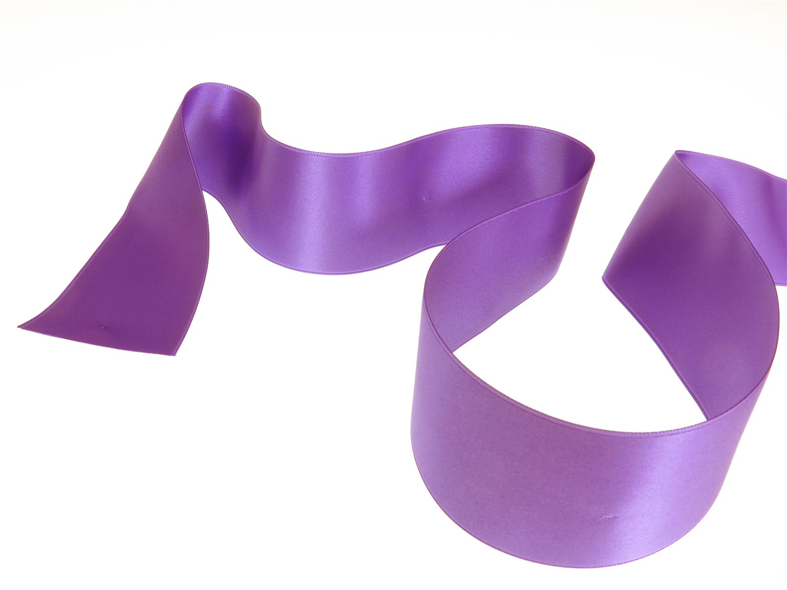 Double Face Satin Ribbon - Plain - 96 Violet - 50 mm