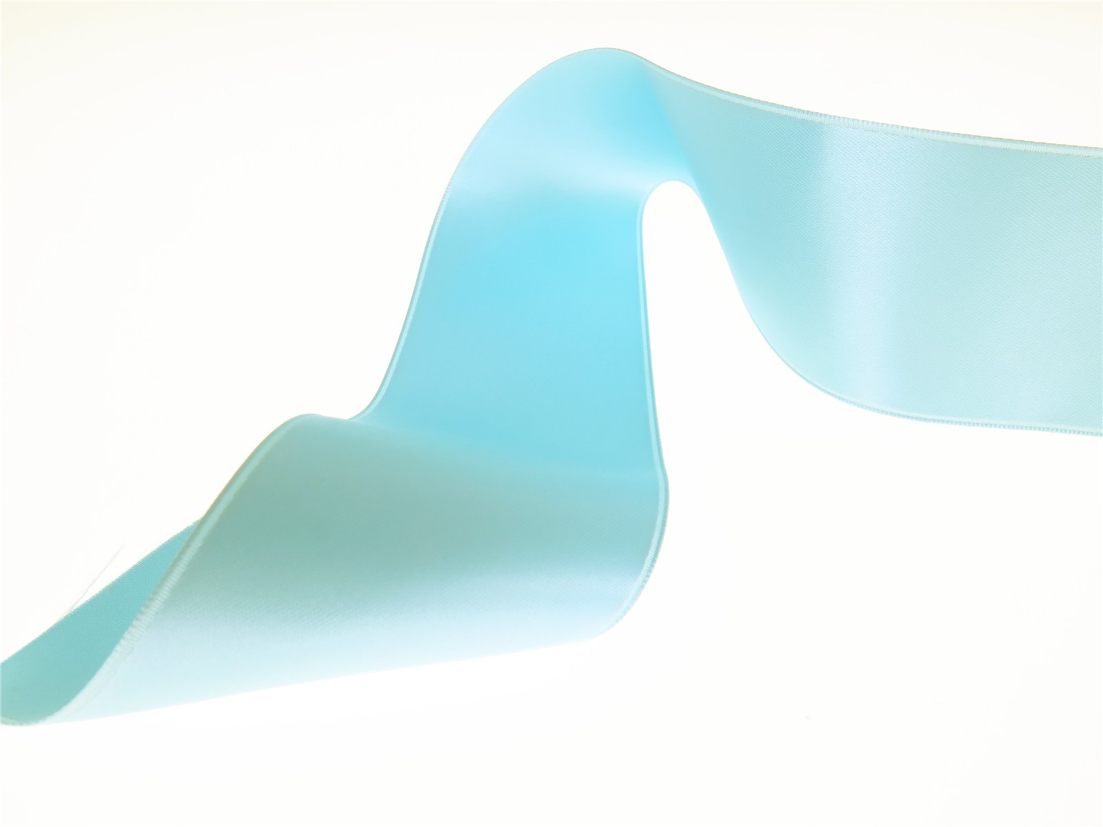 Double Face Satin Ribbon - Plain - 70 Turquoise - 50 mm