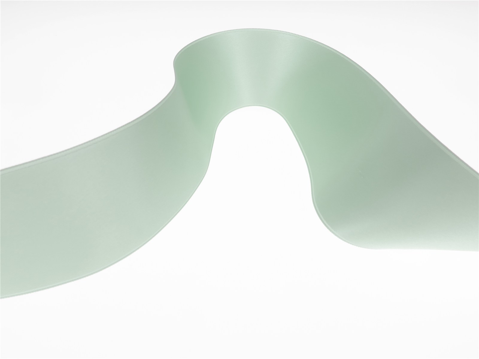 Double Face Satin Ribbon - Plain - 302 Menthe - 50 mm