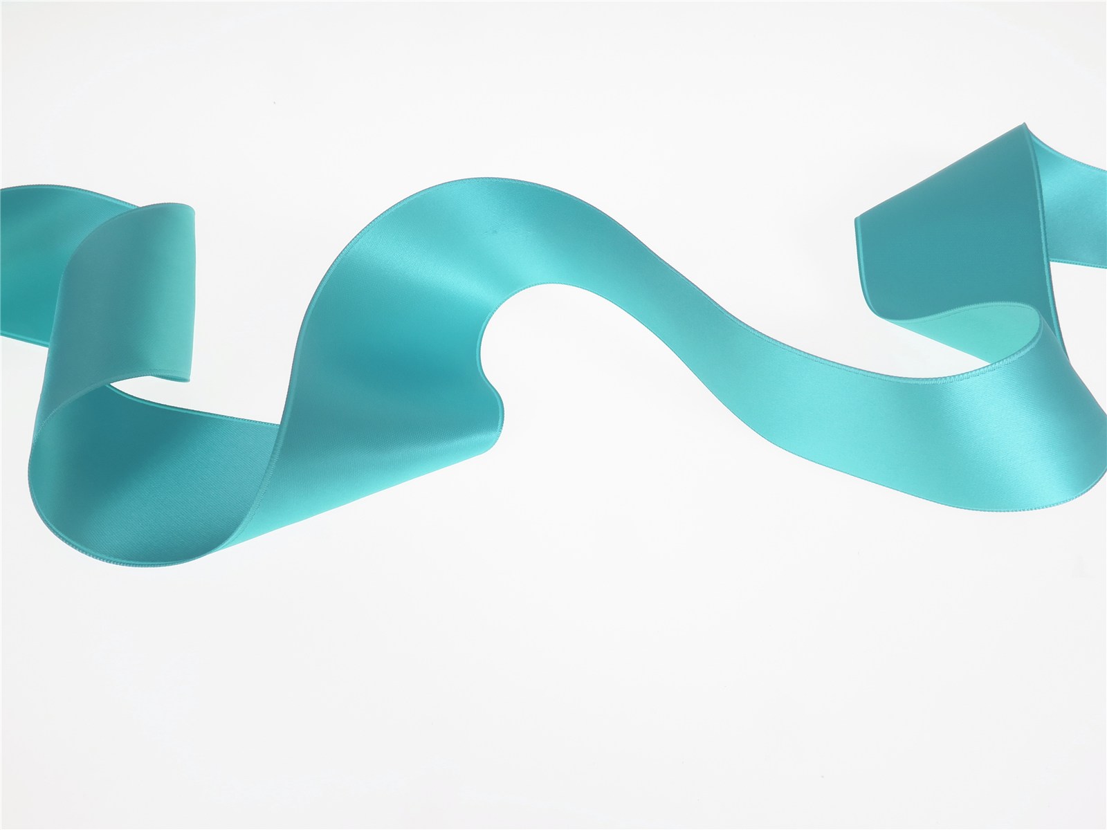 Double Face Satin Ribbon - Plain - 303 Aqua - 50 mm