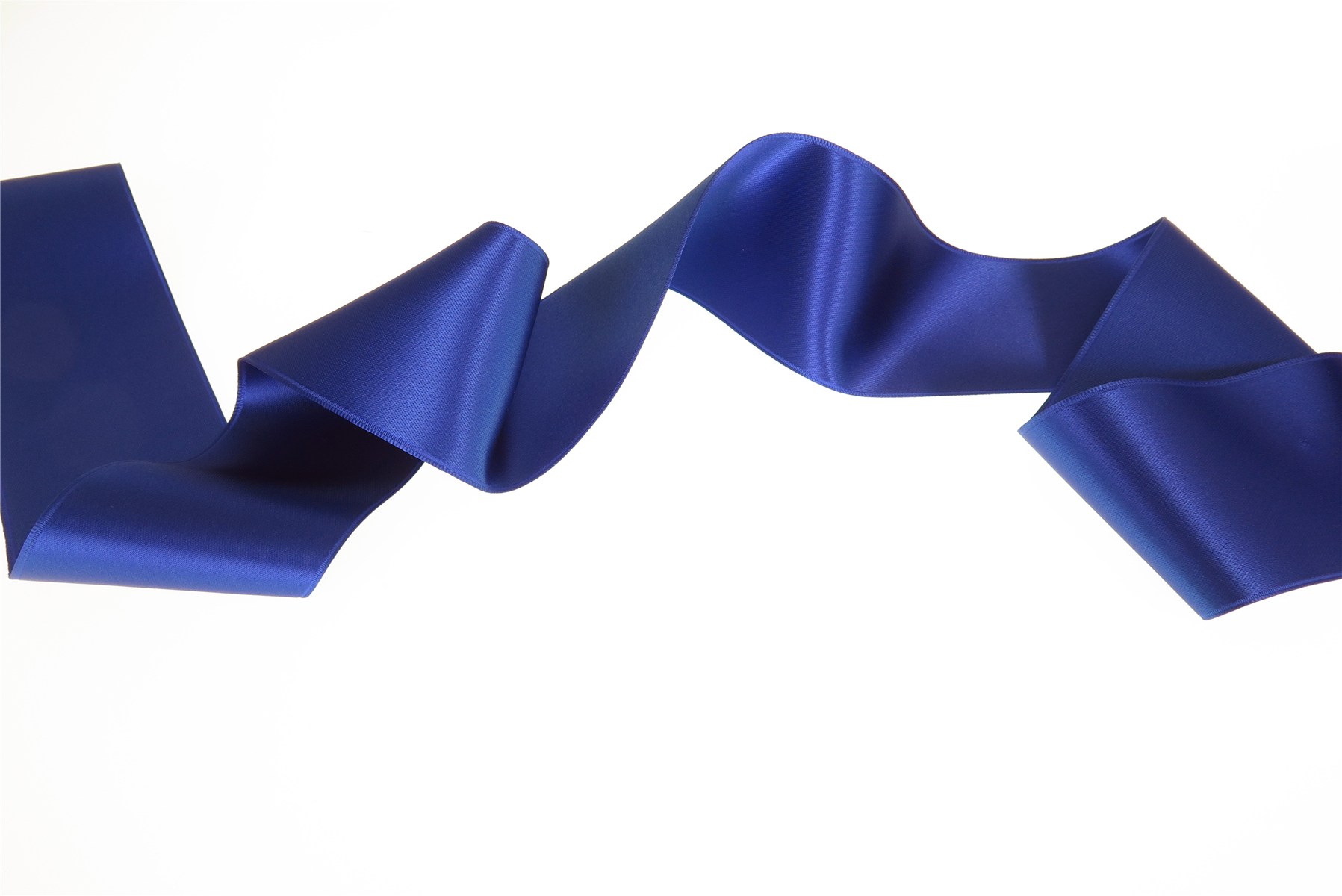 Double Face Satin Ribbon - Plain - 40 Royal - 50 mm