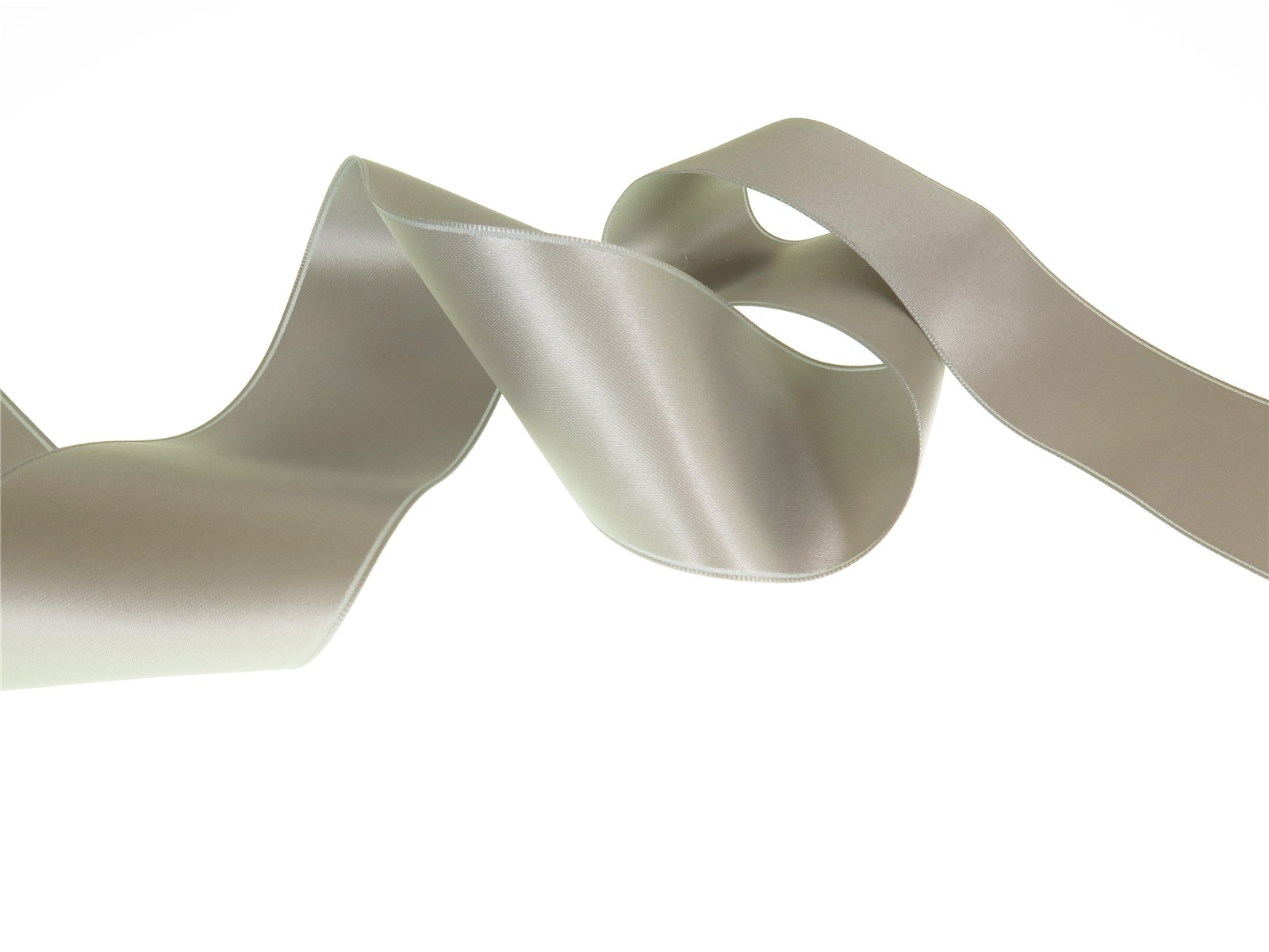 Double Face Satin Ribbon - Plain - 36 Grey - 50 mm