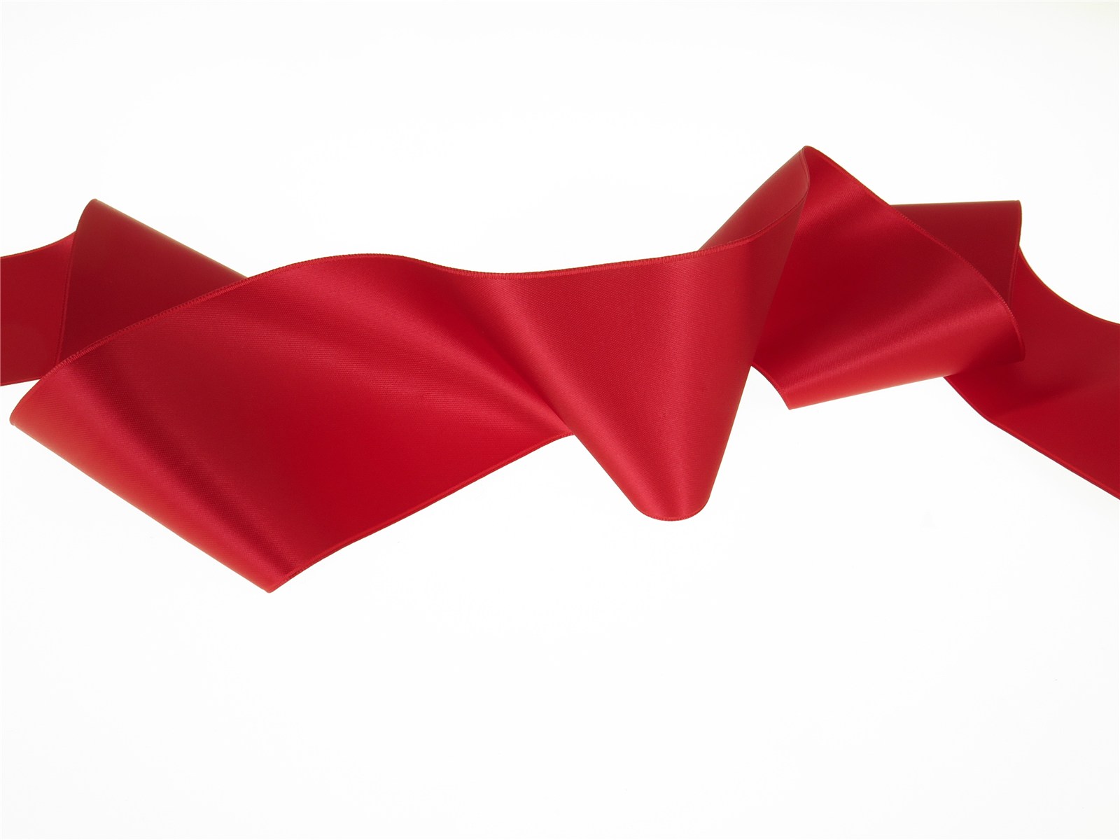 Double Face Satin Ribbon - Plain - 41 Cardinal - 70 mm