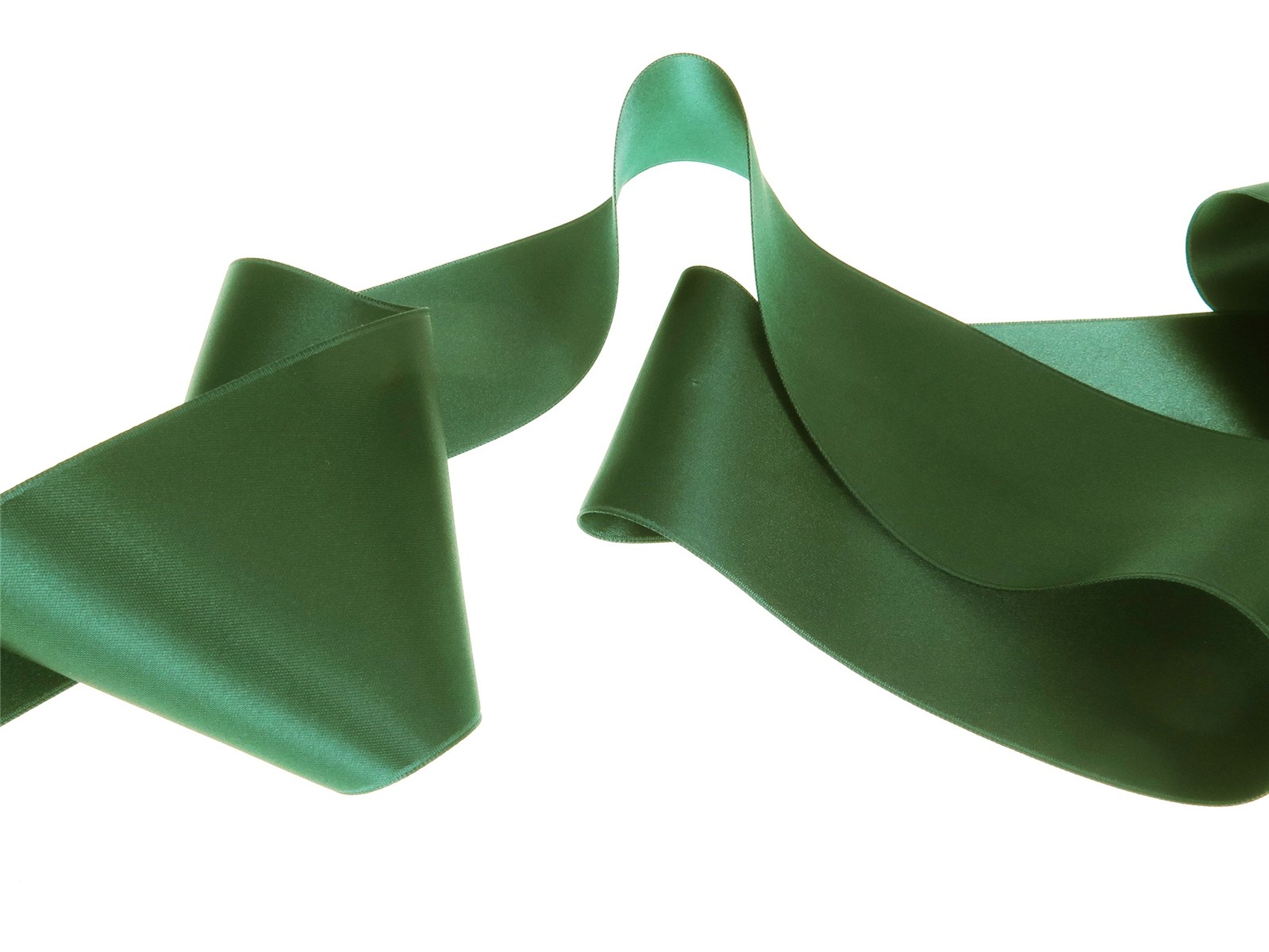 Double Face Satin Ribbon - Plain - 94 Billard - 70 mm