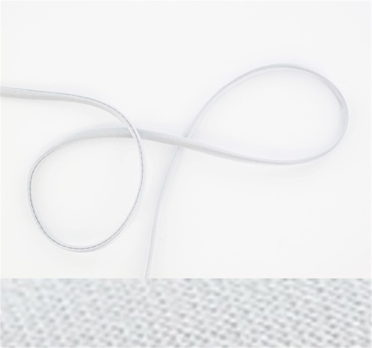 Cordon en satin de Soie - Uni - Breeze - 4 mm