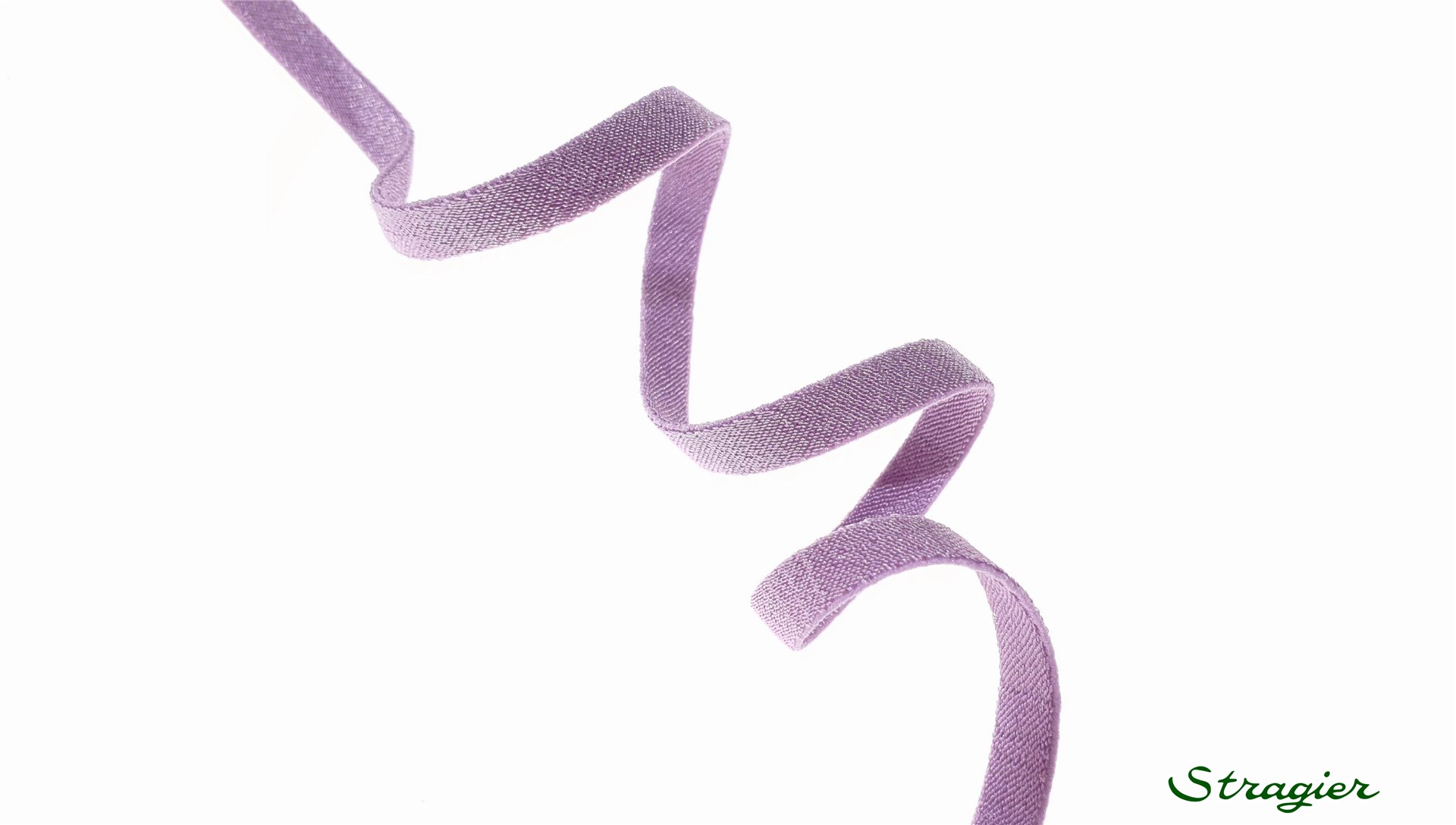 Ruban Satin extensible - uni - Orchidée - 6 mm