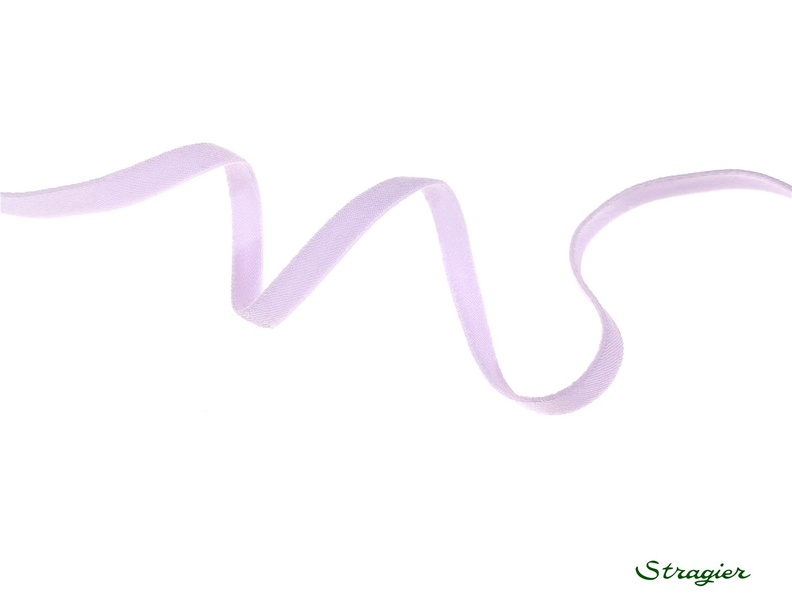 Ruban Satin extensible - uni - Lilas - 6 mm