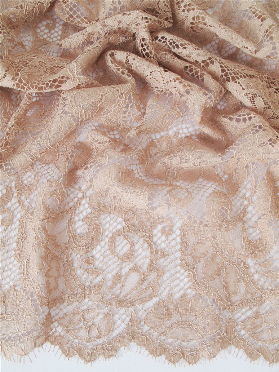 Calais Lace - Pavotine - Poudre - 100 cm