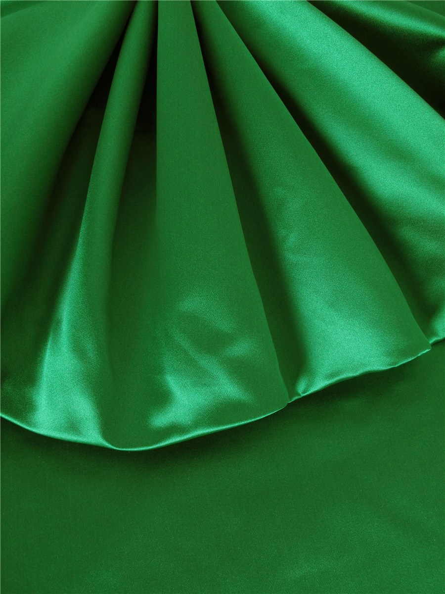 Duchess Satin - 100% Silk (8 Threads) - Plain - Vert Royal