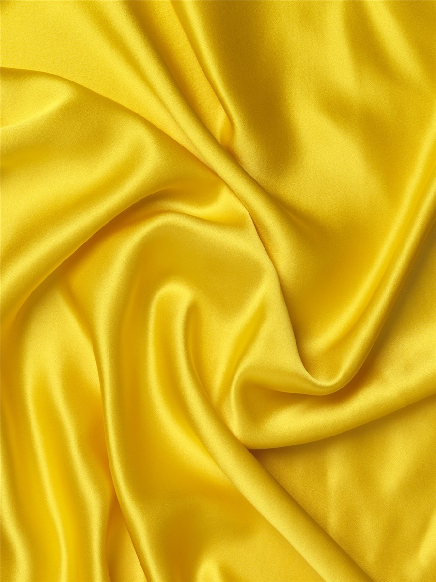 Silk Satin Crepe - Plain - Primrose