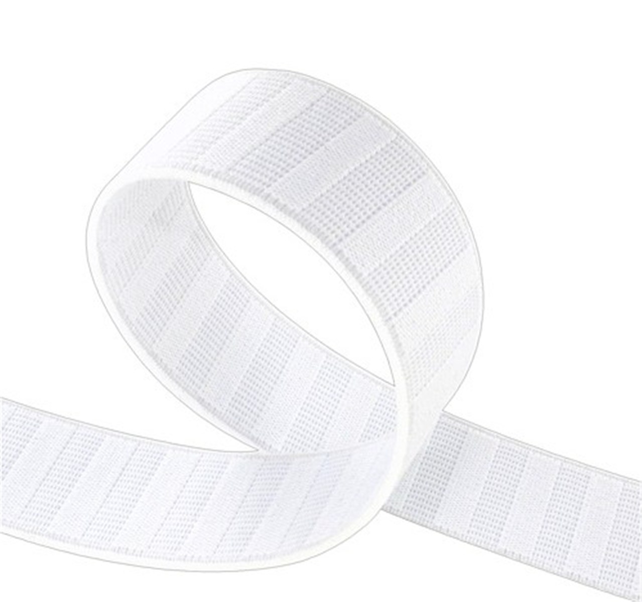 Régent Elastique - uni - Blanc - 25 mm