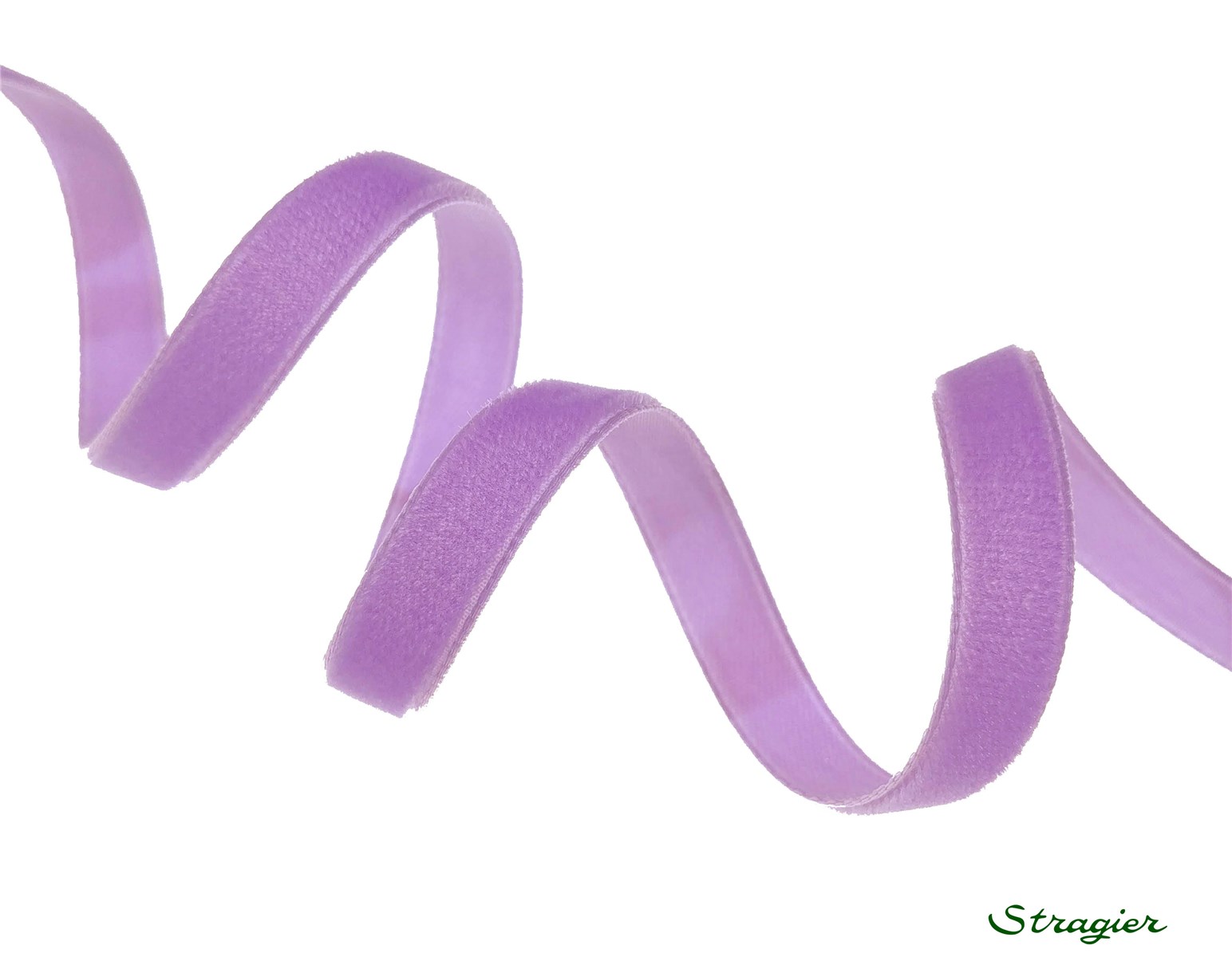 Ruban Velours - uni - 609 Violet - 9 mm