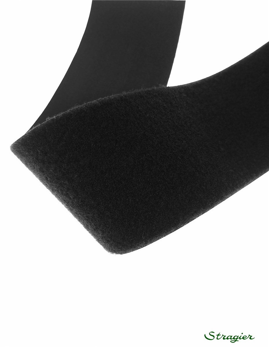 Velcro - Face boucles - uni - Black - 100 mm