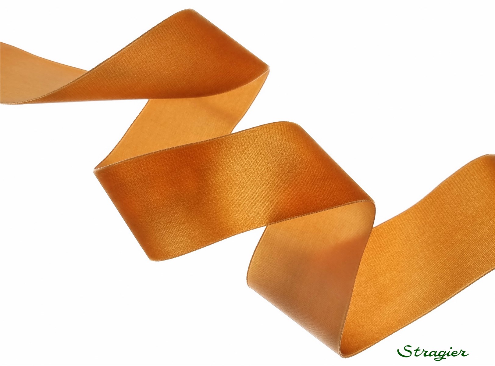 Velvet Ribbon - Plain - 447 Copper - 50 mm
