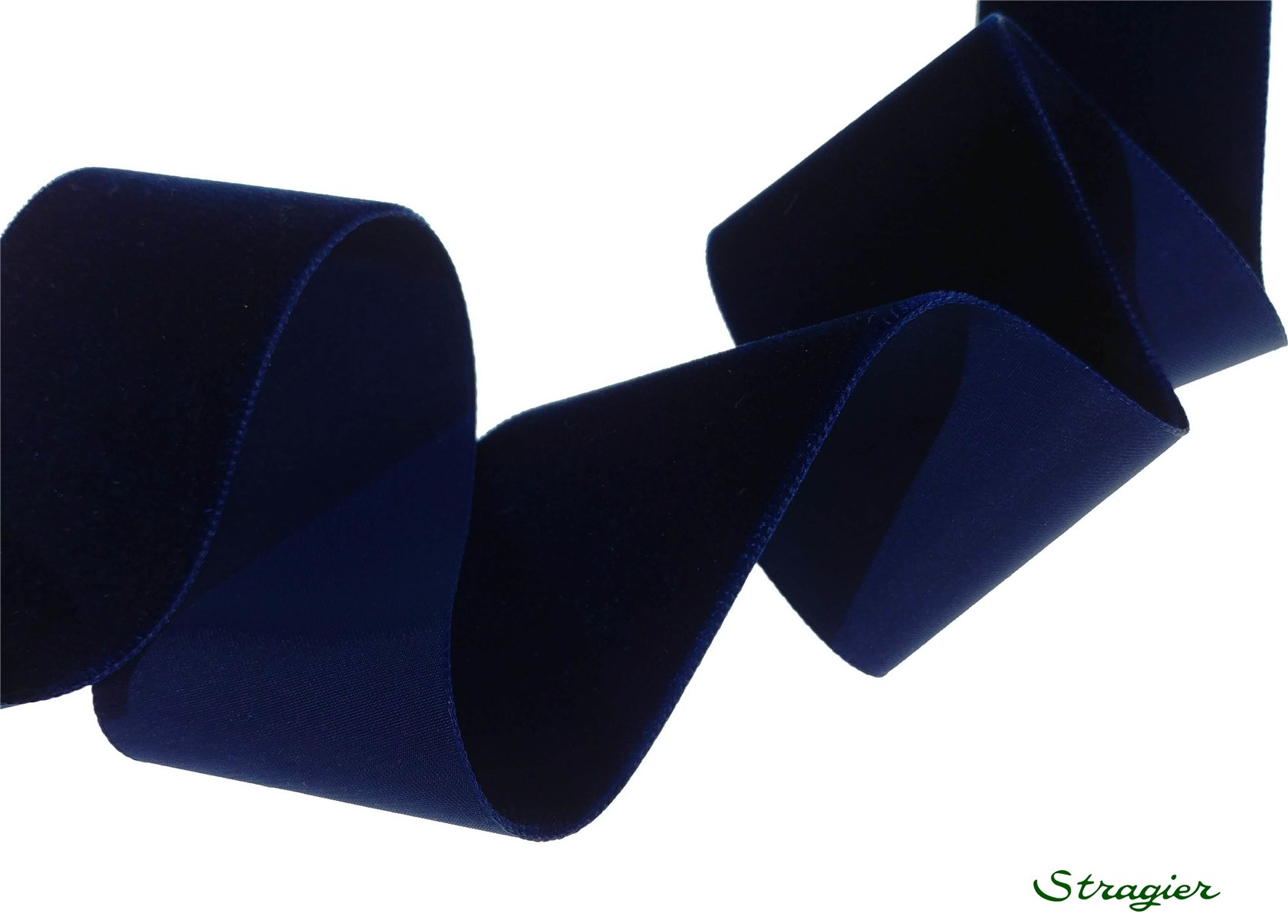 Ruban Velours - uni - 419 Navy - 50 mm