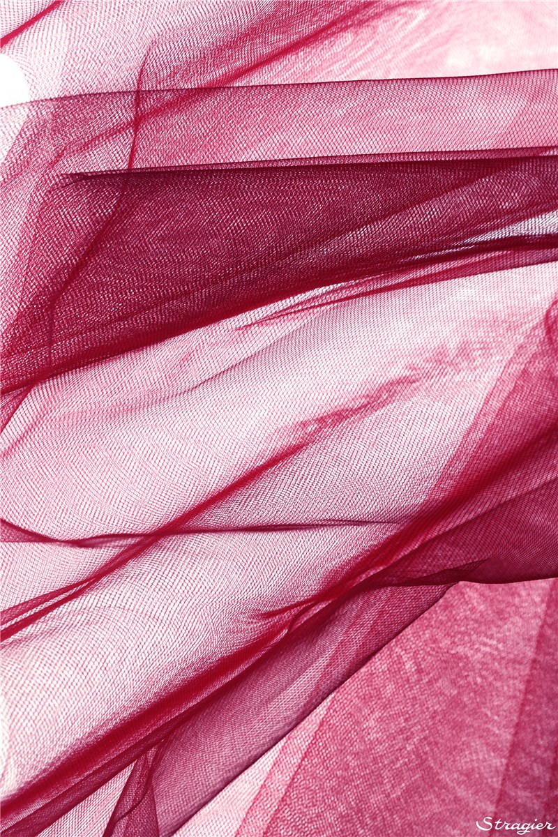 Tulle 20D - medium Shape - Plain - Bordeaux