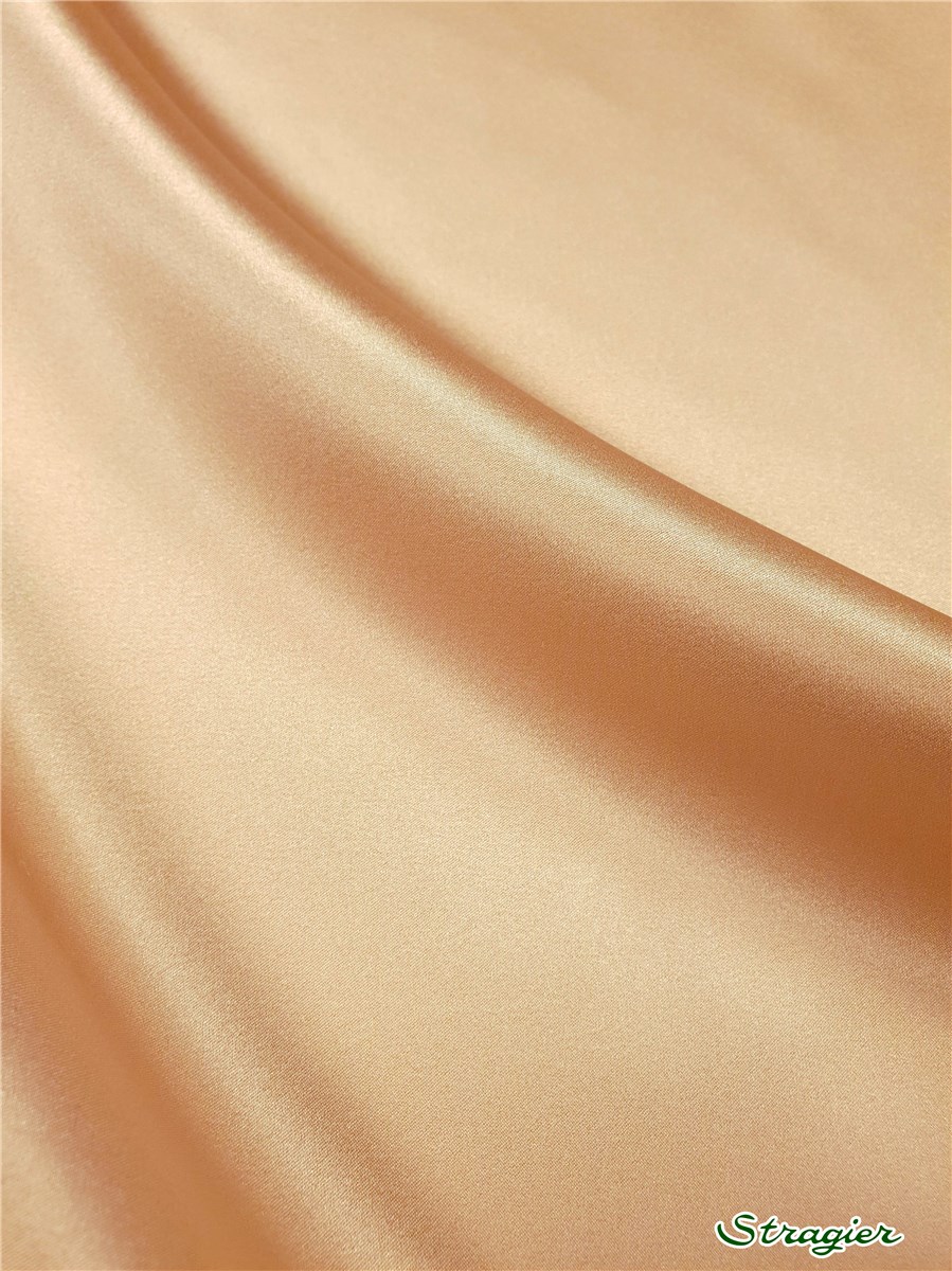 Silk Satin - stretch - Plain - Mink