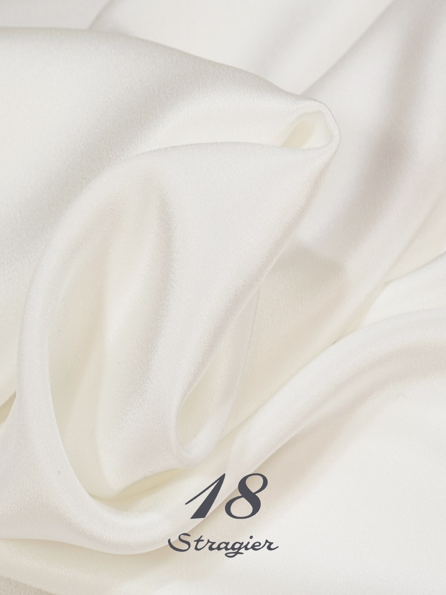 Crepe Suprême - Plain - Stragier Pale Ivory