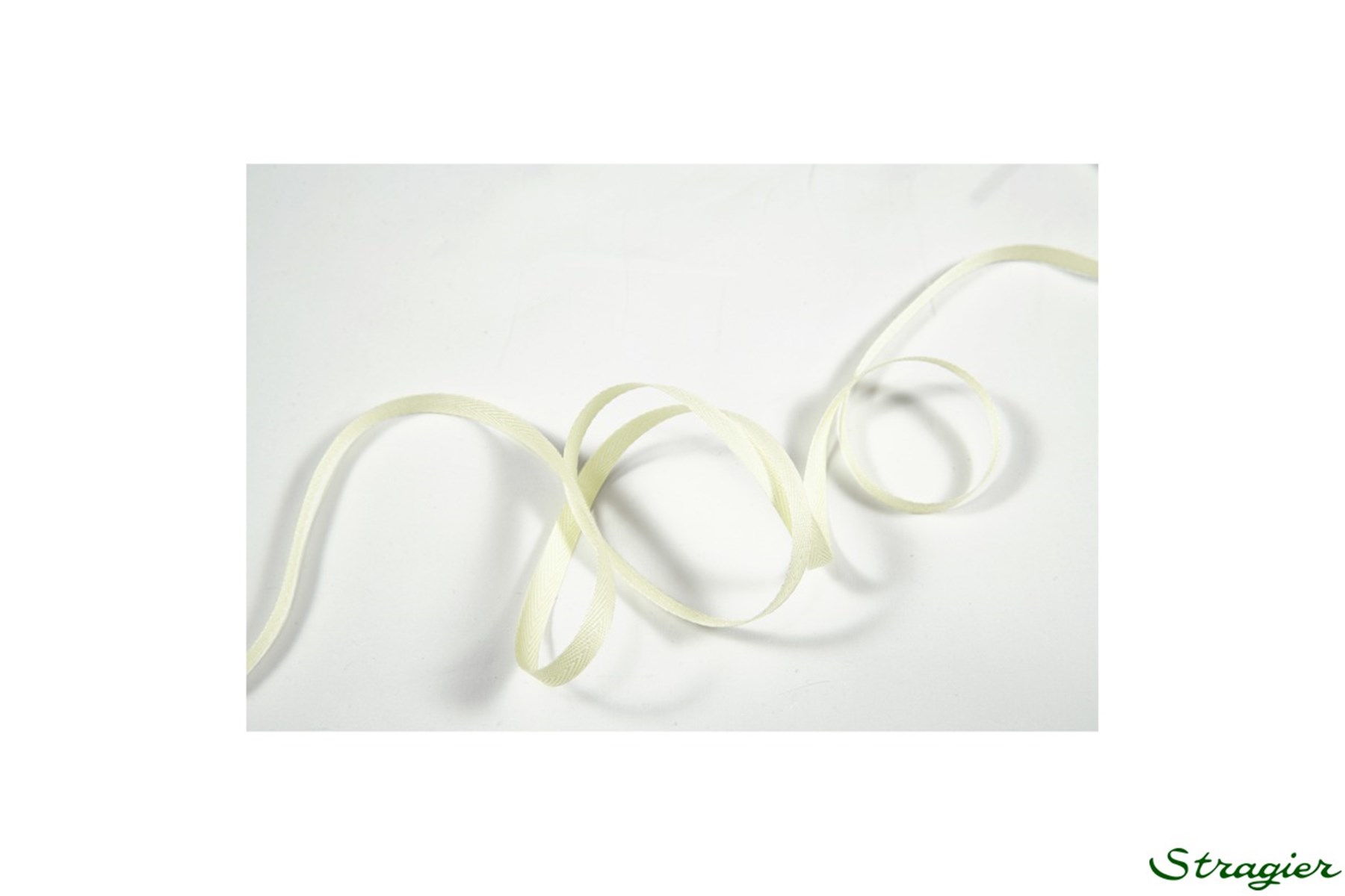 Ruban Coton sergé - uni - 409 - 6 mm