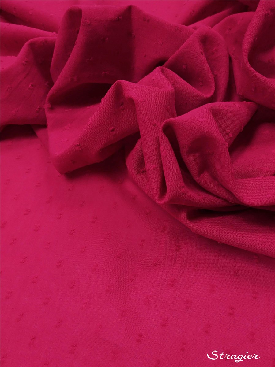 Cotton Batiste - Swiss Dots - Plain - Fleur de Cactus
